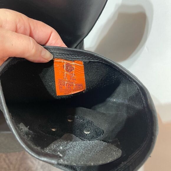 Harley Davidson Steel Toe 91137 ST Mega Conductor Boots Black Size 11.5 Men NWOT - Picture 9 of 16